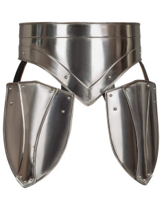 Cinto medieval com alças modelo Katharina, acabamento polido