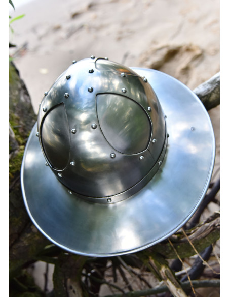 Capacete de chaleira com proteção...