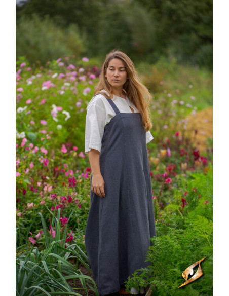Vestido Viking Frida feminino cinza...