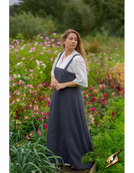 Vestido Viking Frida feminino cinza...