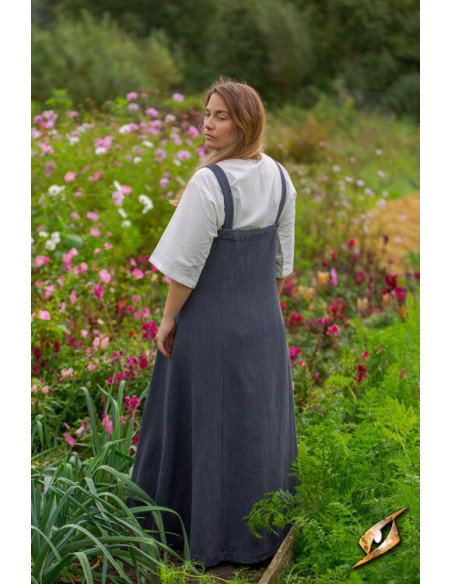 Vestido Viking Frida feminino cinza...