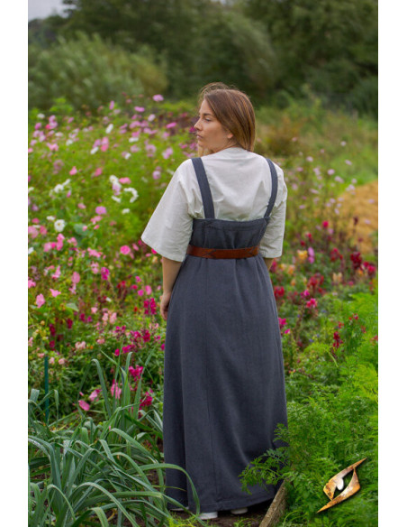 Vestido Viking Frida feminino cinza...