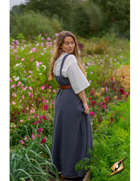 Vestido Viking Frida feminino cinza...