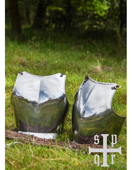 Couraça de aço do século XVI de 1,6...