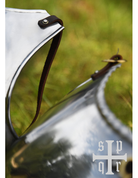 Couraça de aço do século XVI de 1,6...