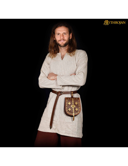 Túnica Viking para homem, modelo...