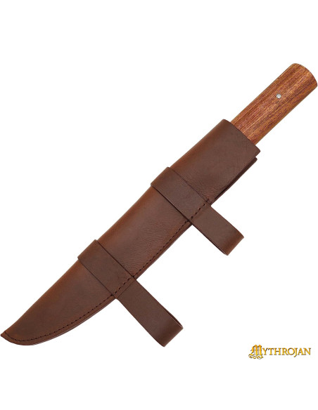 Faca nórdica Viking Seax com bainha...