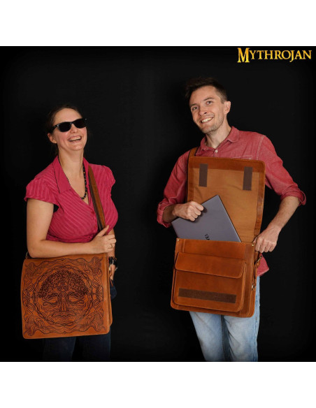 Bolsa de ombro medieval com design de...