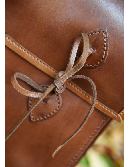 Bolsa romana de couro Comacchio