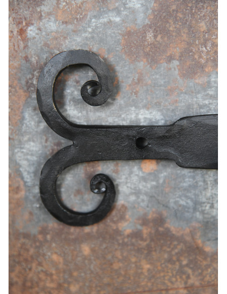 Cabide medieval com 5 ganchos (38,5 cm.)