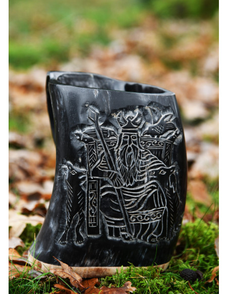 Jarro de hidromel Viking design Odin,...