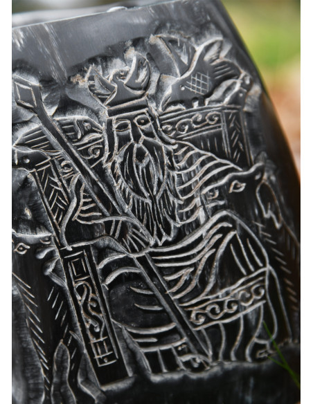 Jarro de hidromel Viking design Odin,...