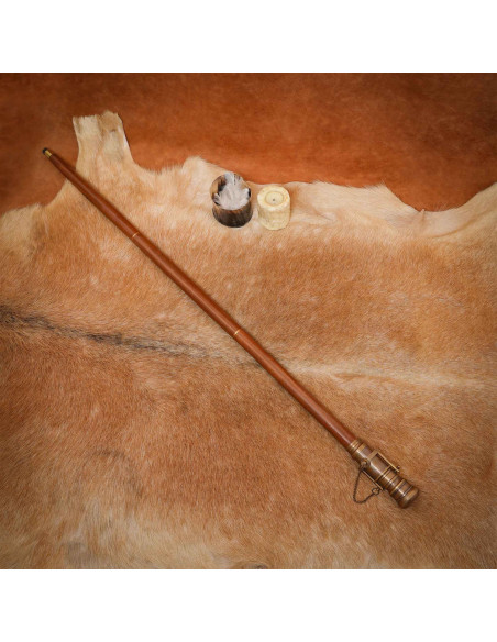 Bengala modelo Steampunk com luneta...