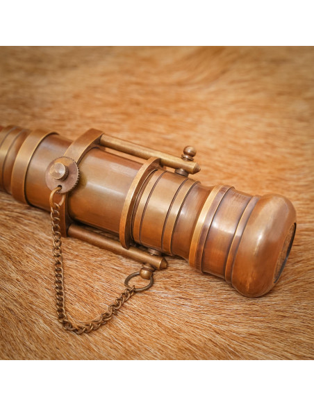 Bengala modelo Steampunk com luneta...