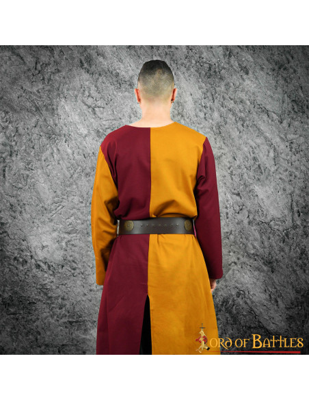 Tabardo de escudo heráldico medieval...