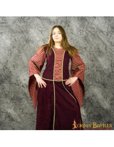 Vestido longo medieval modelo Francy 2