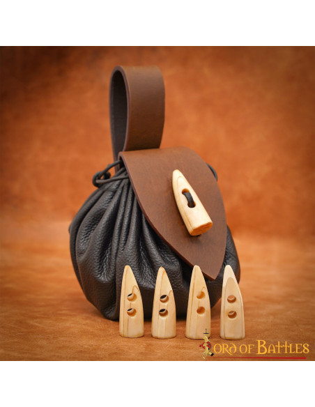 Pacote de 5 fechos de chifre...