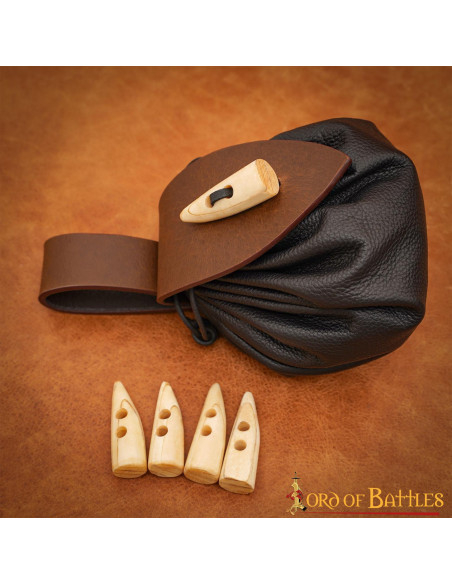 Pacote de 5 fechos de chifre...