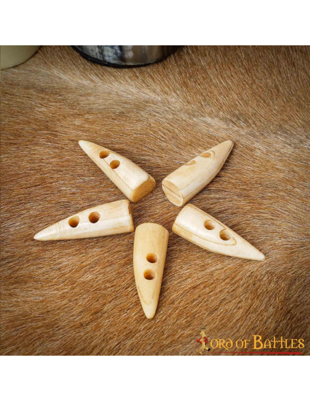 Pacote de 5 fechos de chifre...