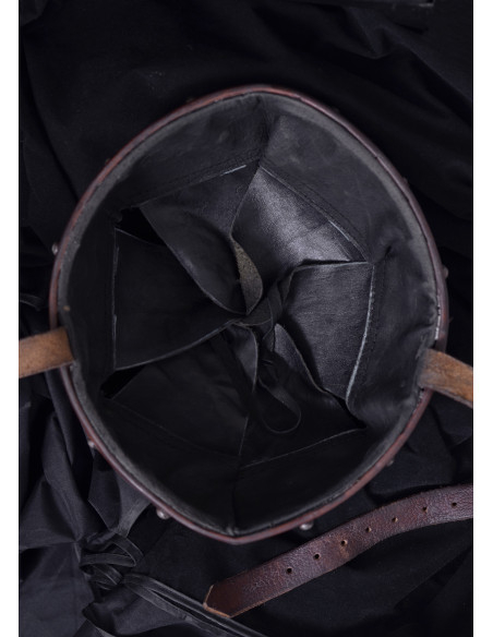 Capacete Archer abobadado, aço de 1,6...