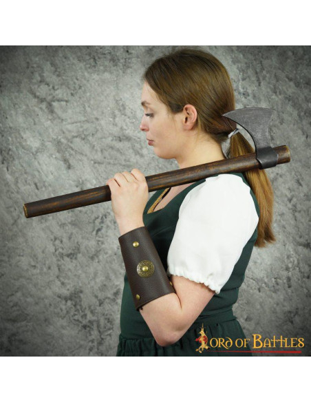 Braçadeiras Romanas de Couro Liam