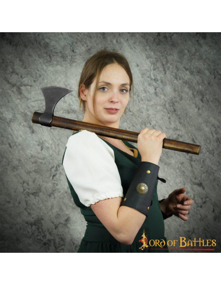 Braçadeiras Romanas de Couro Liam