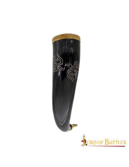 Modelo de chifre de bebida Viking...