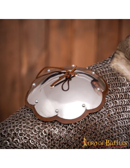 Ombreiras redondas leves do século XIV