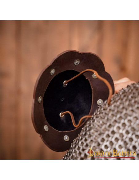 Ombreiras redondas leves do século XIV