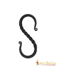 Gancho medieval para pendurar utensílios de cozinha