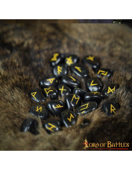 Conjunto de pedra rúnica Viking feito...