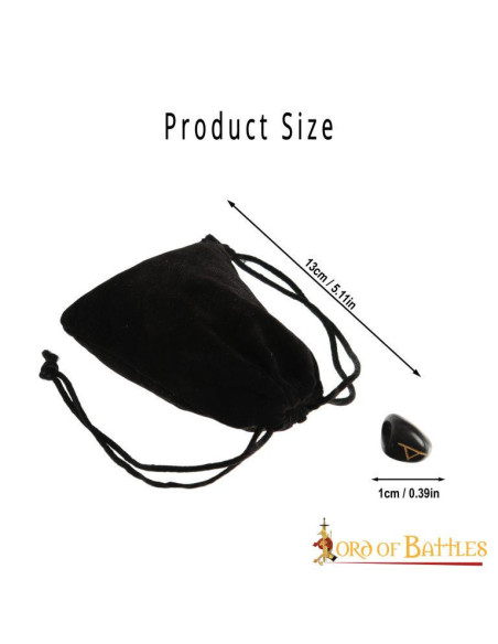 Conjunto de pedra rúnica Viking feito...