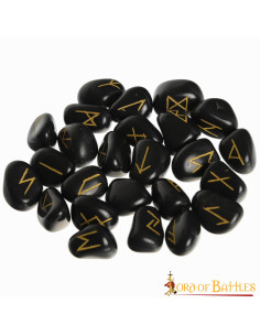 Conjunto de pedra rúnica Viking feito à mão