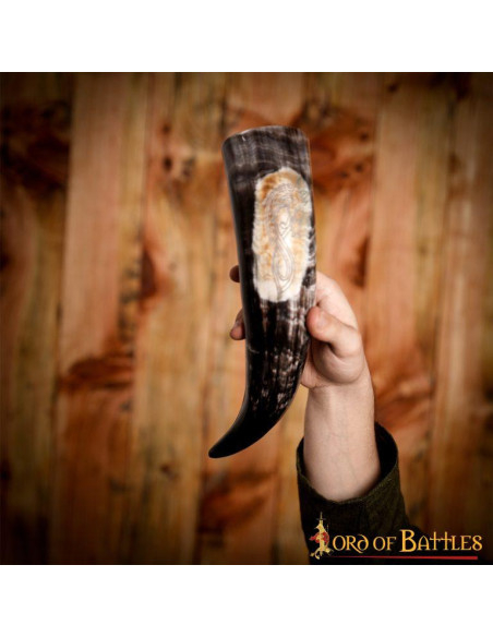 chifre de cavalo marinho viking,...