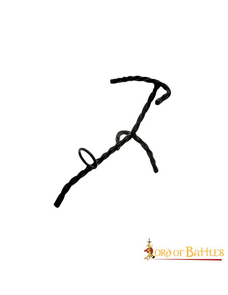 Suporte de ferro forjado para chifres...