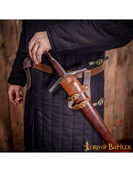 Pequeno baldric medieval para espada...