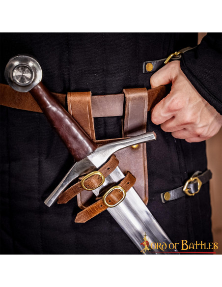 Pequeno baldric medieval para espada...