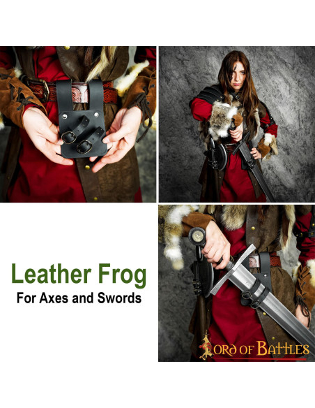 Pequeno baldric medieval para espada...
