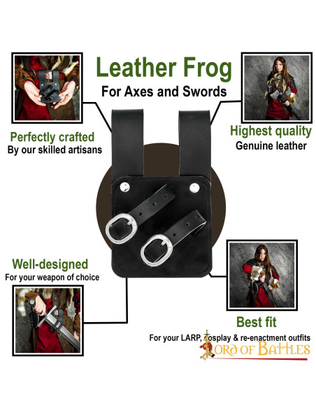 Pequeno baldric medieval para espada...