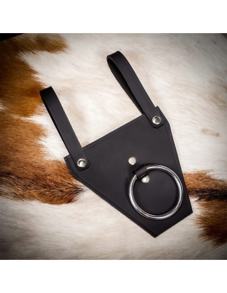 Baldric de anel preto para machados...