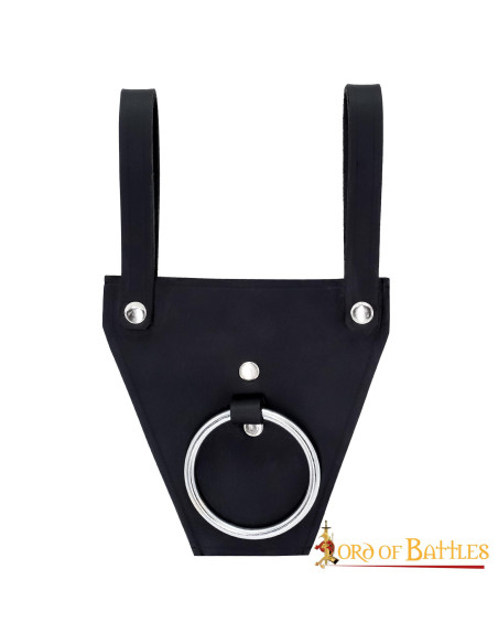 Baldric de anel preto para machados...