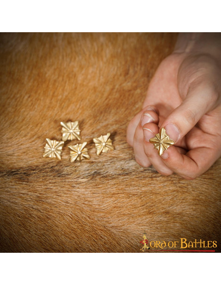 Conjunto de 5 ferragens medievais em...