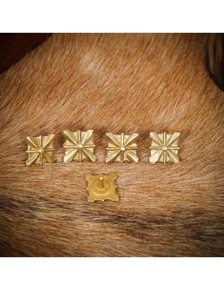 Conjunto de 5 ferragens medievais em...