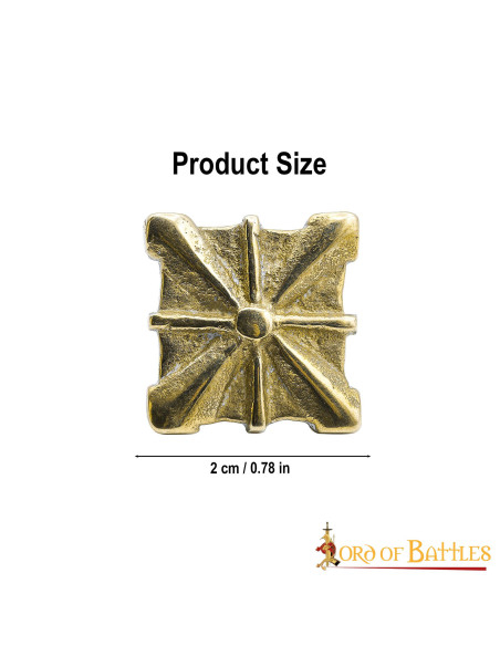 Conjunto de 5 ferragens medievais em...