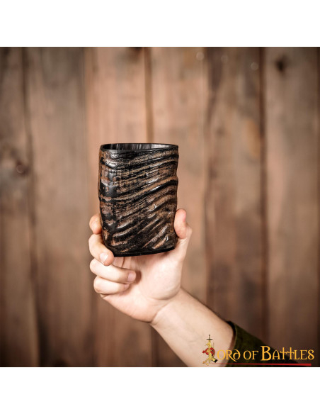 Conjunto de 2 copos de chifre Viking