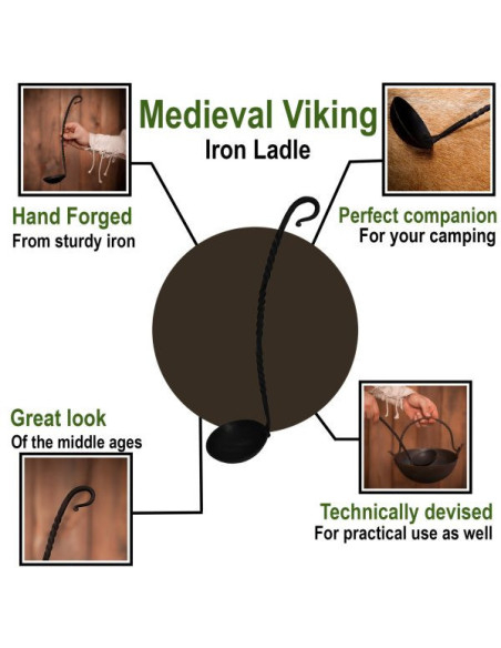 Concha de ferro forjado medieval