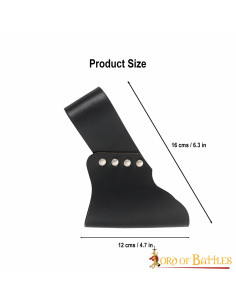 Baldric em couro para espadas e machados 2