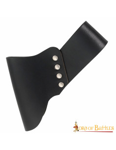 Baldric em couro para espadas e machados