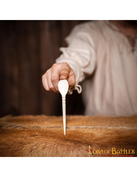 Conjunto de 2 colheres de osso...