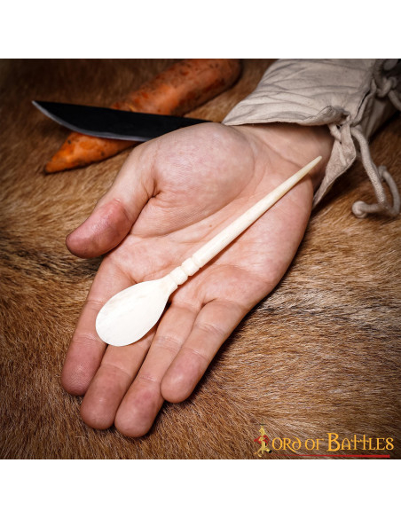 Conjunto de 2 colheres de osso...